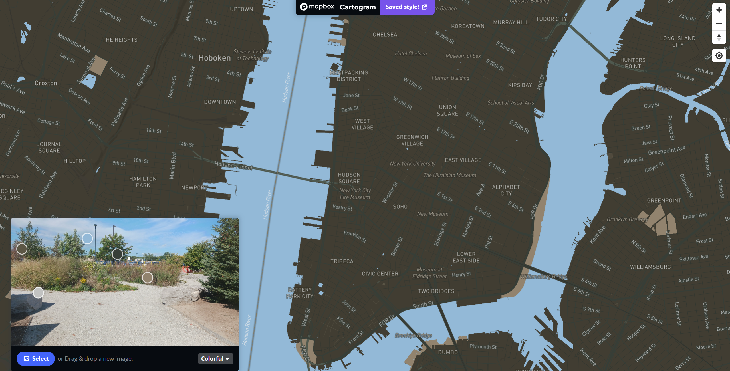 This exterior space is meant to provide aesthetic and educational value to the school, the materials used to construct it include sand, grass and stone